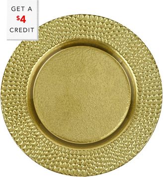 Vietri Vietri Pelli Glass Salad Plate With $4 Credit