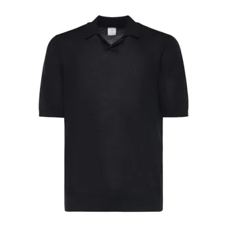 Eleventy Polo Shirts, male, Blue, Size: 2XL Polo Shirt