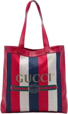Gucci Pre-owned Baiadera Tote Bag - Dames - Vintage Shopper - Veelkleurig - ONE Size - Leer - Vintage