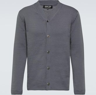Comme Des Garçons V-neck jersey cardigan