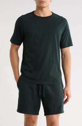 Reigning Champ Lightweight Jersey Raglan T-Shirt in Petrol at Nordstrom Rack, Size X-Large