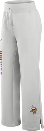 Nike Minnesota Vikings Primetime Phoenix Wide-Leg Nike Womens NFL Sweatpants in Grey | 027E0BB9M-VZL