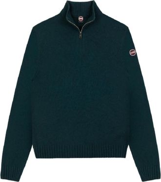 Colmar Cashmere Blend Turtleneck Trui - Heren - Coltruien - Groen - S - Truien & Vesten