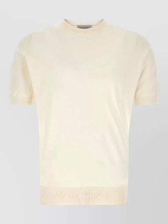 John Smedley kempton knit t shirt short sleeves
