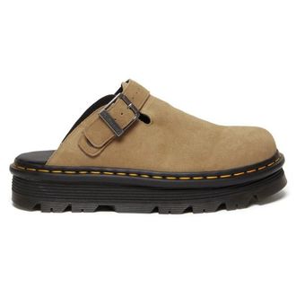 Dr. Martens Zebzag Mule E H Suede Sandalen - Unisex | beige/schwarz