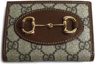 Gucci Pre-owned Canvas Portemonnee - Dames - Vintage Accessoires - Beige - ONE Size - Vintage