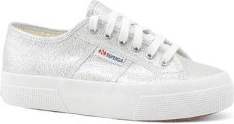 Superga 2740 Platform - Dames - Sneakers - Grijs - 37 1/2 EU - Katoen - Schoenen