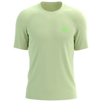 Compressport Performance S/S T-Shirt Laufshirt f&uuml;r Herren | gr&uuml;n