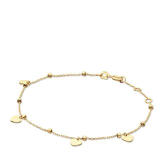 Jackie Gold Armb&auml;nder - Cuore 585 Gold Armband - Gr. ONE SIZE - in Gold - f&uuml;r Damen