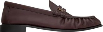 Saint Laurent Le Loafer 15 - Heren - Loafers - Bruin - 41 EU - Leer - Schoenen