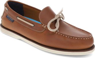 Dockers Mens Darnell Genuine Leather Dress Casual Slip On Boat Shoe