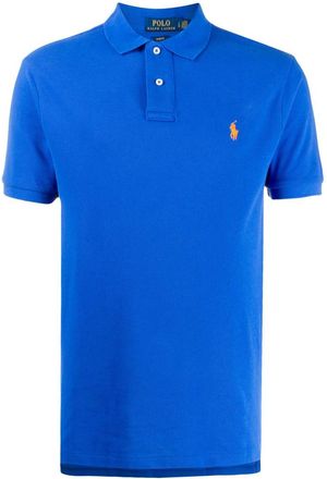 Polo Ralph Lauren Blue Embroidered Logo Polo