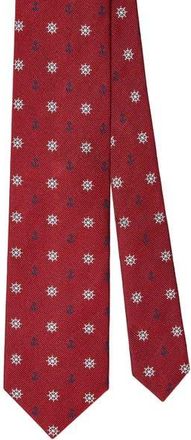 Robert Talbott Robert Nautical Best of Class Necktie in Red at Nordstrom