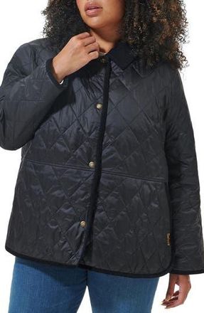Barbour Clydebank Quilted Jacket in Black at Nordstrom Rack, Size 2Xw
