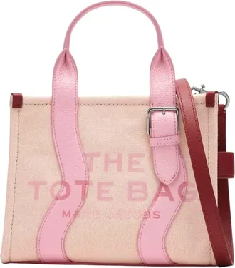 Marc Jacobs Pink/Beige The Wavy Medium Tote