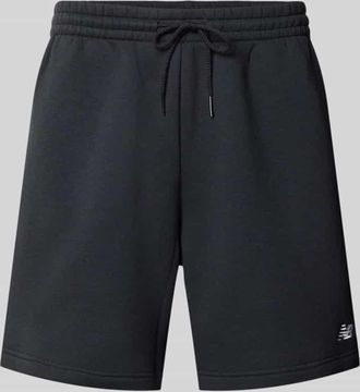 New Balance Relaxed Fit Shorts mit Logo-Stitching in Black, Gr&ouml;&szlig;e XXL