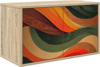 vidaXL Mueble De Tv Montado En La Pared Bonn 69 X 33 X 40 Cm Vidaxl