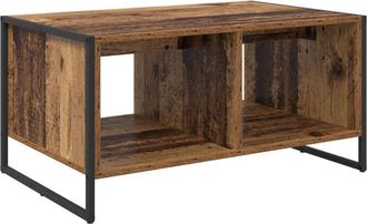 vidaXL Mesa De Caf&eacute; Madera Vieja 80 X 50 X 40 Cm Madera Contrachapada Vidaxl
