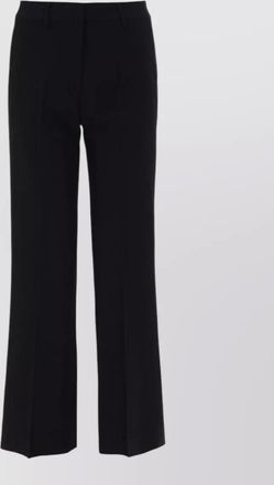 Pantaloni Torino tailored trousers belt loops back pocket crease
