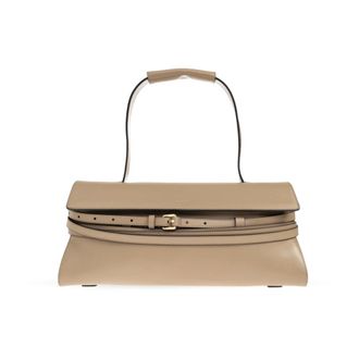 Moschino Handbags, female, Beige, Size: ONE SIZE Shoulder bag