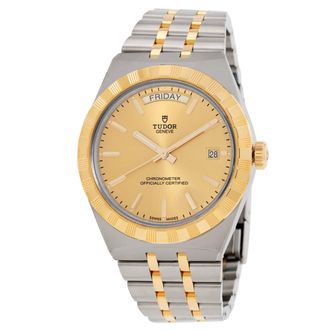 Tudor Royal Hand Wind Champagne Dial Unisex Watch M2840D1A3-0002