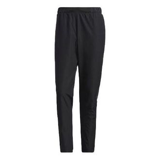 adidas Mens adidas Tec Woven Pnt Solid Color Sports Stylish Long Pants/Trousers Black GL8698