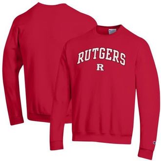 Champion Mens Champion Scarlet Rutgers Scarlet Knights Arch Over Logo Pullover Sweatshirt at Nordstrom, Size Xx-Large