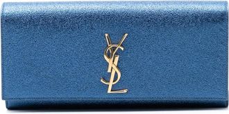 Saint Laurent Pre-owned Saint Laurent Metallic Calfskin Cassandre Clutch Ladies IND326079A.0614