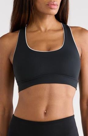 Marika Tyla Medium Impact Sports Bra in Black at Nordstrom Rack, Size X-Small
