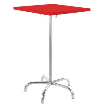 Schubiger M&ouml;bel Metall-Stehtisch S&auml;ntis Quadratisch