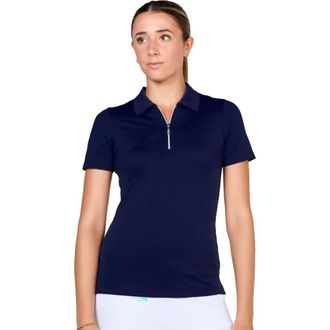 Sofibella Golf Colors Womens Short Sleeve Golf Polo in Navy at Nordstrom, Size Medium
