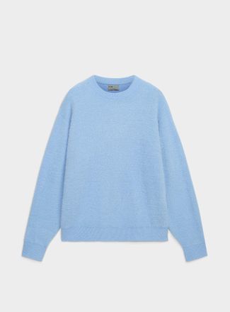 Djab Mens Solid fuzzy sweater