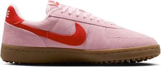 Nike Womens Field General - Basketball Shoes Gum Dk Brown/Pink Foam/Lt Crimson Size 10.0