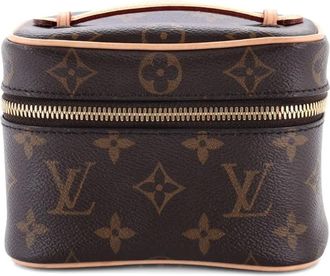 Louis Vuitton Nice Vanity Case kleine buidel met monogram canvas - Bruin