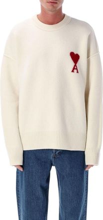 Ami Red Adc Sweater