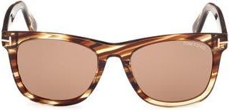 Tom Ford 52mm Square Sunglasses in Colored Havana /Brown at Nordstrom Rack