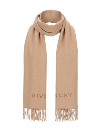 Givenchy Virgin Wool Scarf - Beige