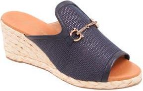 Andr&eacute; Assous Nomi Wedge in Navy at Nordstrom Rack, Size 10