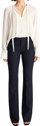 A.L.C. Frida Silk Top In Coconut Milk