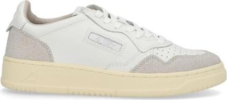Autry Medalist Low - Dames - Sneakers - Wit - 40 EU - Katoen - Schoenen
