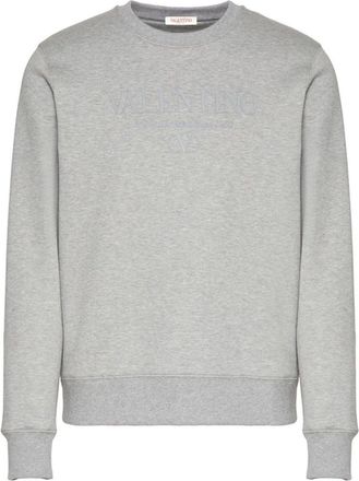 Valentino Valentino Garavani Cotton Logo Sweatshirt