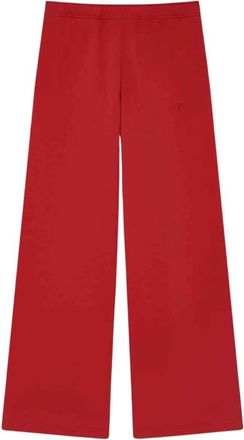 Anine Bing Dames, Broeken, Rood, Maat: S Katoen
