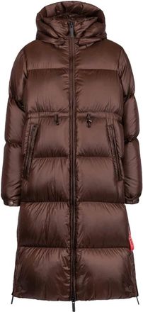 Afterlabel Capospalla Jacket - Dames - Mantels - Bruin - Maat: S Nylon