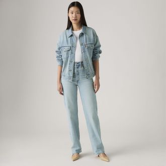 Levi's Ribcage Full Length Jeans - Womens - 23X30 - Blue