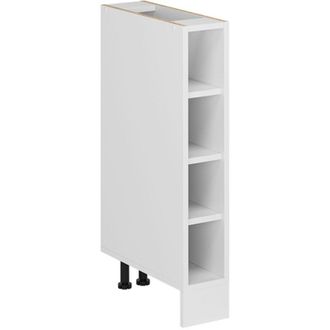 Vicco Estante De Cocina R-line, Blanco, 15 Cm Sin Encimera