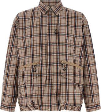 Comme Des Gar&ccedil;ons Beige Oversized Overshirt