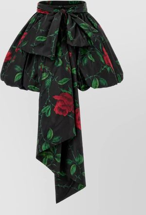 Blumarine printed asymmetric mini skirt