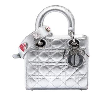 Dior Pre-owned Lady Dior - Dames - Pre-owned - Grijs - Maat: ONE Size