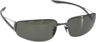 Louis Vuitton Pre-owned Accessories, female, Black, Size: ONE SIZE Pre-owned Canvas Sunglasses
