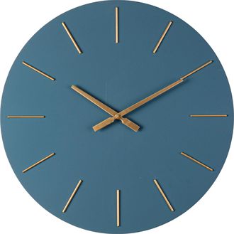 BIZZOTTO Reloj De Pared Timeline Azul 60 Cm